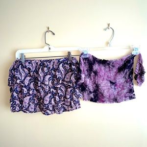 Purple Crop Top Bundle